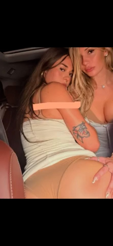 Breckie Hill x Sophie Rain Nude Tease in Car video Onlyfans Hot